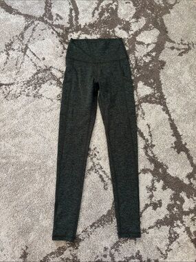 OFFLINE - By Aerie Dark Heather Green High-Rise Pocket Leggings!!
